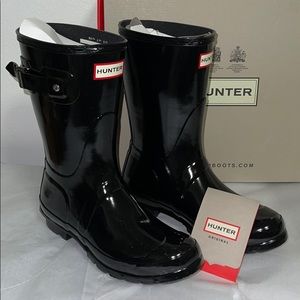 COPY - Hunter Original Short Gloss Boots
